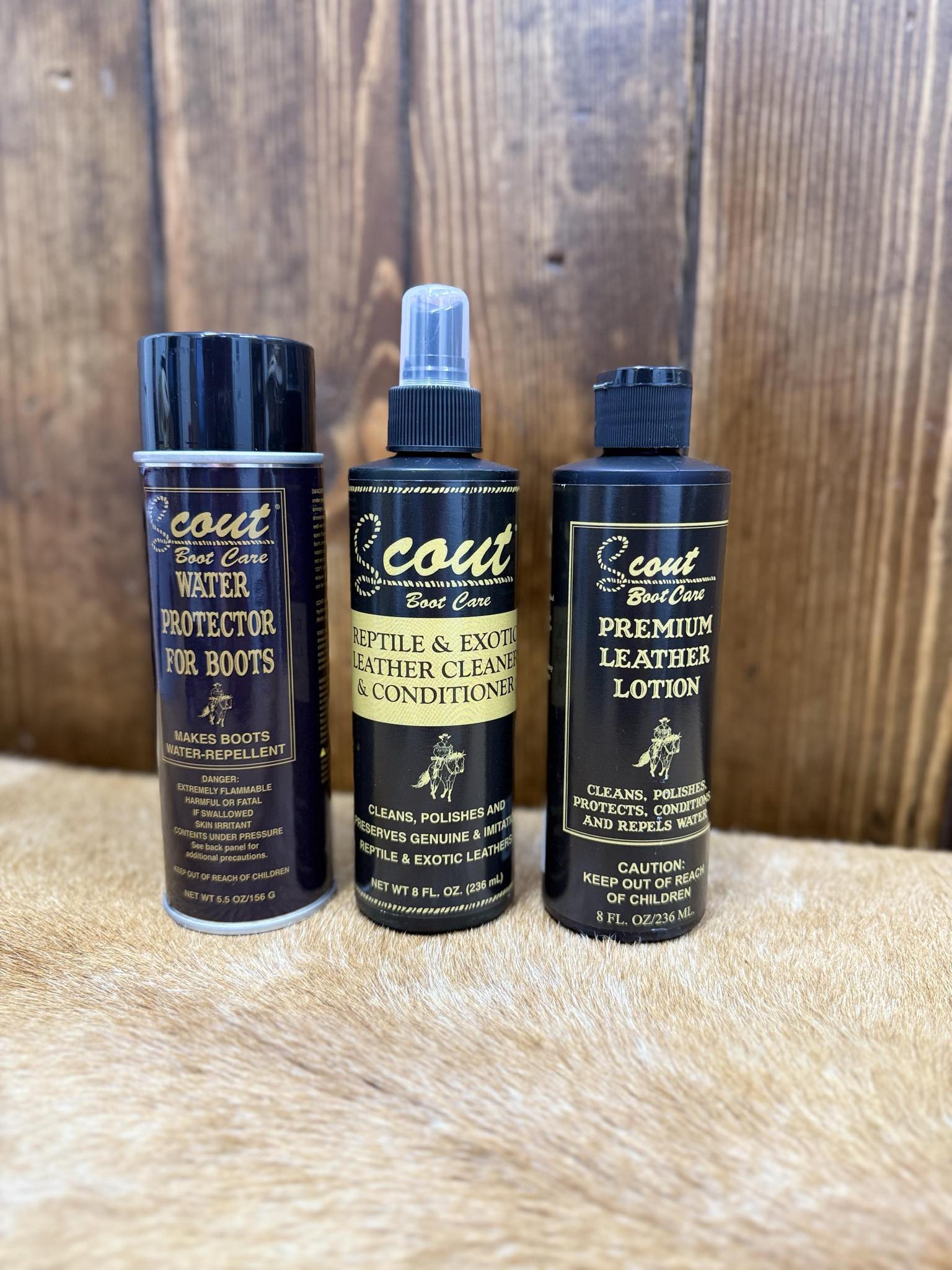 Scout Boot Care Kit-Boot Care-M & F Western Products-Lucky J Boots & More, Women's, Men's, & Kids Western Store Located in Carthage, MO