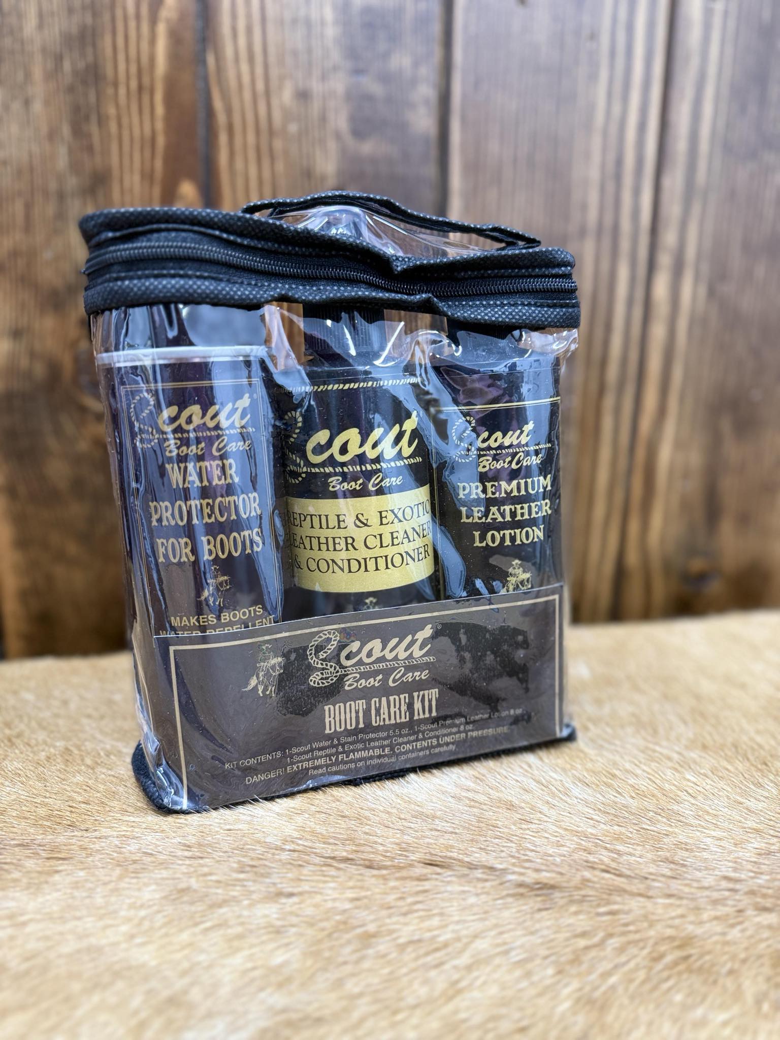 Scout Boot Care Kit-Boot Care-M & F Western Products-Lucky J Boots & More, Women's, Men's, & Kids Western Store Located in Carthage, MO