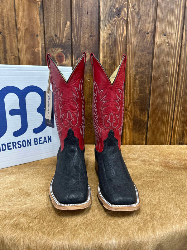 Men's Anderson Bean Black Elephant Boot-Men's Boots-Anderson Bean-Lucky J Boots & More, Women's, Men's, & Kids Western Store Located in Carthage, MO