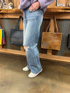 Hidden Elena Mid Rise Dad Jeans-Women's Denim-HIDDEN-Lucky J Boots & More, Women's, Men's, & Kids Western Store Located in Carthage, MO