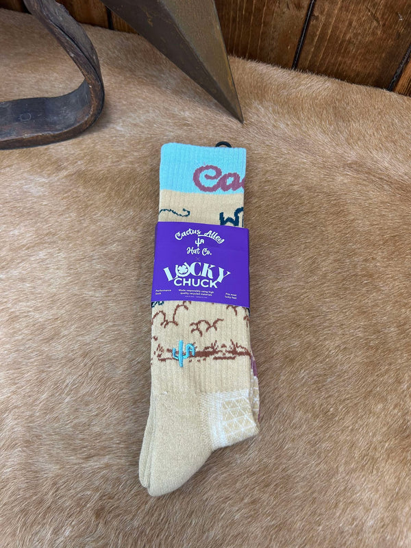 Lucky Chuck Socks-Socks-Lucky Chuck Brand-Lucky J Boots & More, Women's, Men's, & Kids Western Store Located in Carthage, MO