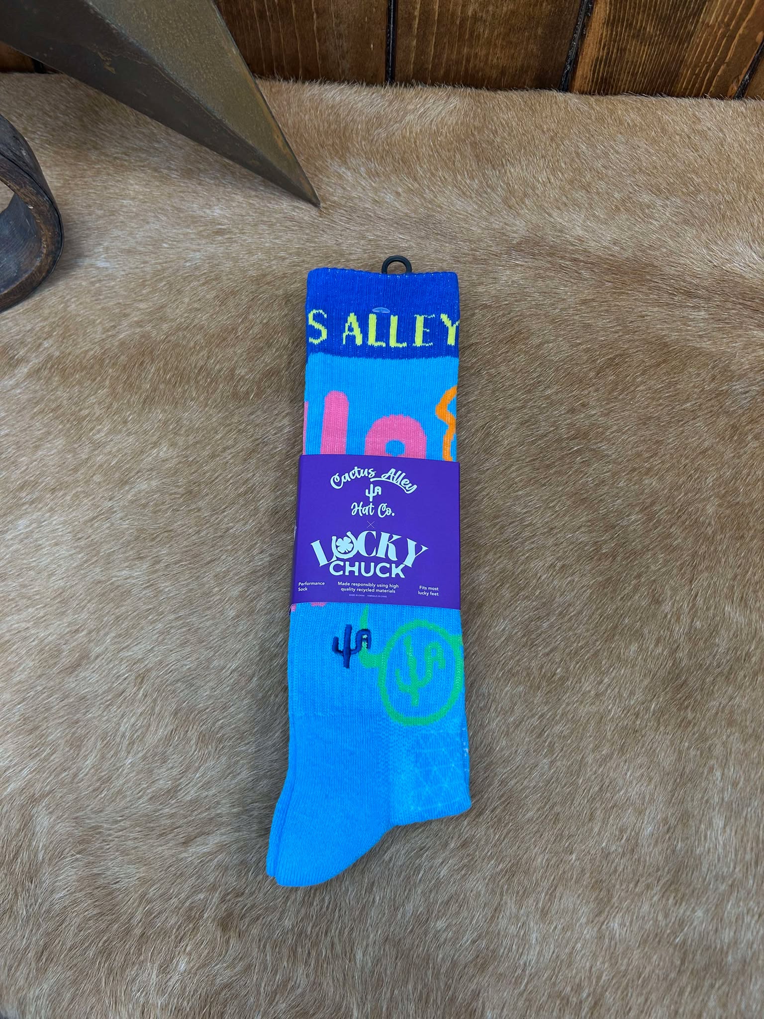 Lucky Chuck Socks-Socks-Lucky Chuck Brand-Lucky J Boots & More, Women's, Men's, & Kids Western Store Located in Carthage, MO