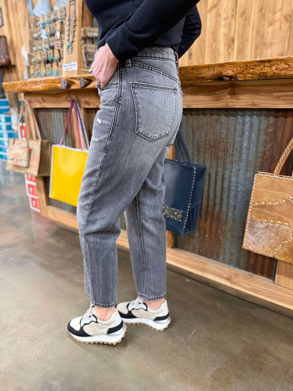 Women's Ariat Jazmine Ultra High Rise Tomboy Straight Jean *FINAL SALE*-Women's Denim-Ariat-Lucky J Boots & More, Women's, Men's, & Kids Western Store Located in Carthage, MO