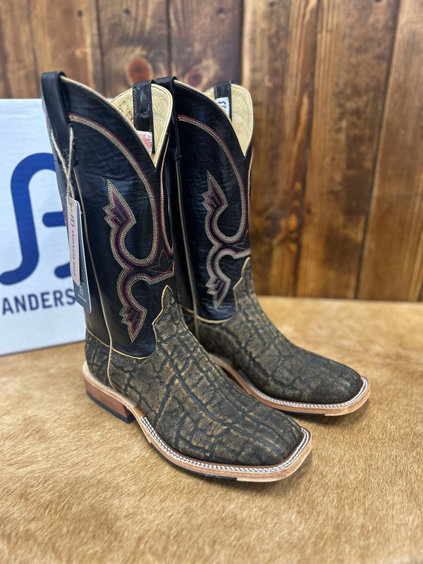 Men's Anderson Bean Antique Saddle Safari Elephant Boot-Men's Boots-Anderson Bean-Lucky J Boots & More, Women's, Men's, & Kids Western Store Located in Carthage, MO