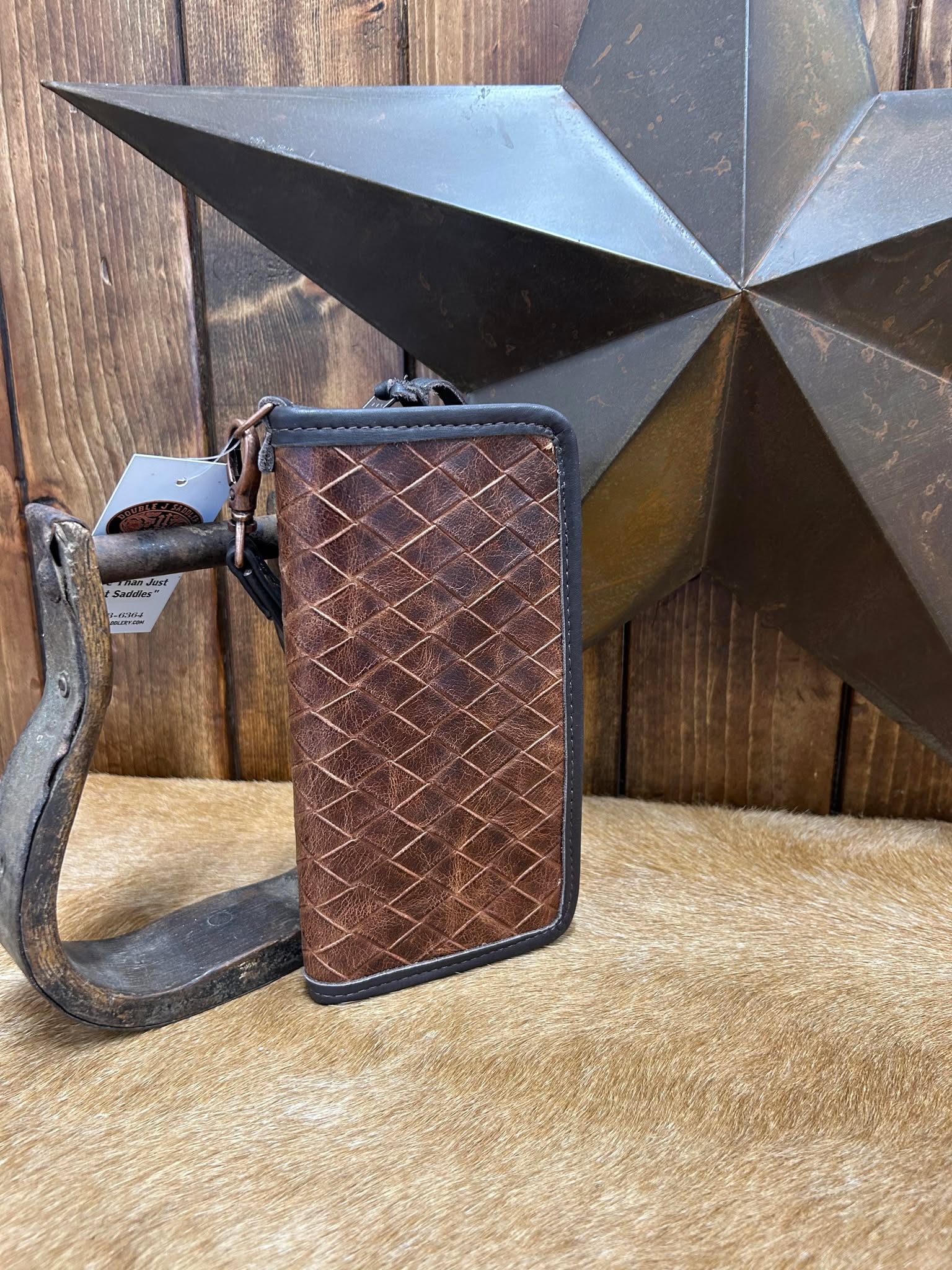 Double J Ladies Zipper Wallets-Wallets-DOUBLE J SADDLERY-Lucky J Boots & More, Women's, Men's, & Kids Western Store Located in Carthage, MO