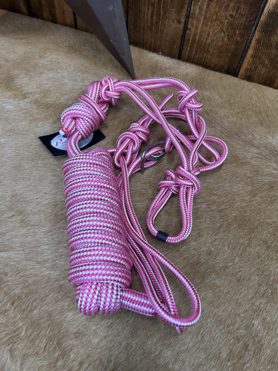 HRE Easy On Rope Halter w/Lead-HALTER-Professionals Choice-Lucky J Boots & More, Women's, Men's, & Kids Western Store Located in Carthage, MO