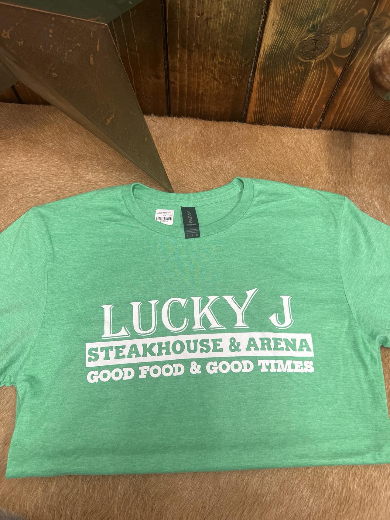 LJ Gildan T-Shirt-Short Sleeves-The Dugout-Lucky J Boots & More, Women's, Men's, & Kids Western Store Located in Carthage, MO