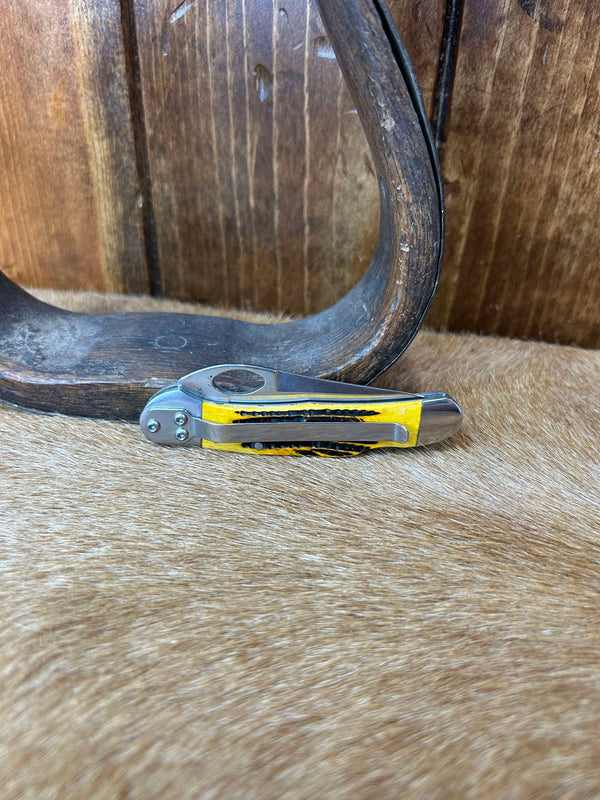 Twisted X Pocket Knives-Pocket Knives-WESTERN FASHION ACCESSORIES-Lucky J Boots & More, Women's, Men's, & Kids Western Store Located in Carthage, MO