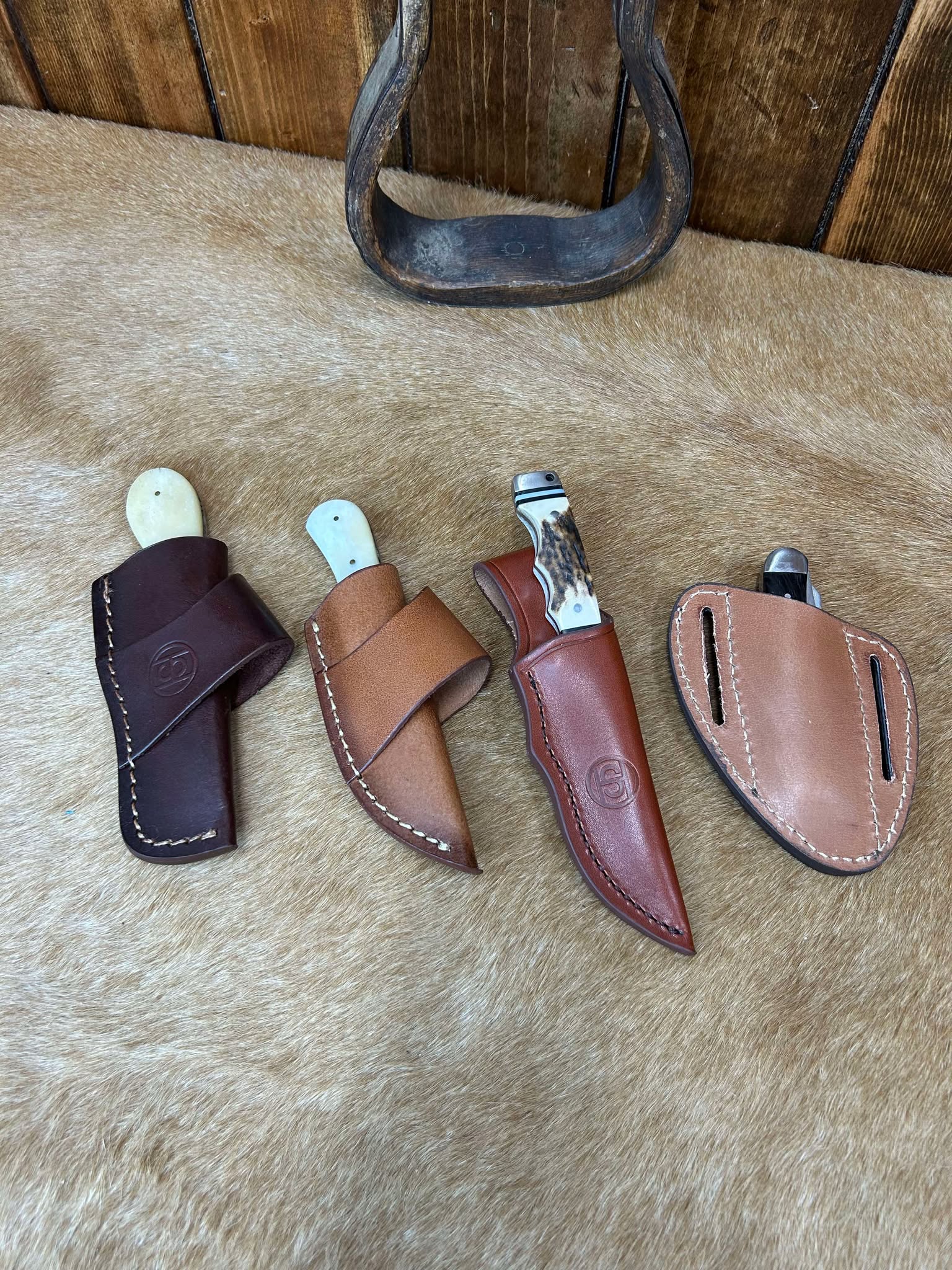 Circle SH Knives-Knives-WESTERN FASHION ACCESSORIES-Lucky J Boots & More, Women's, Men's, & Kids Western Store Located in Carthage, MO