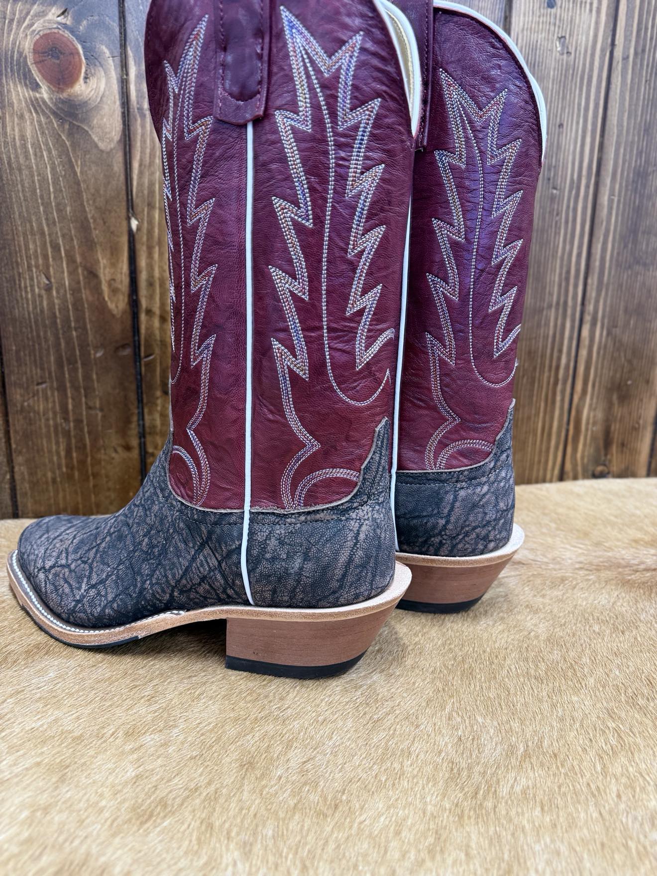 Men's Anderson Bean Chestnut Safari Elephant Boot-Men's Boots-Anderson Bean-Lucky J Boots & More, Women's, Men's, & Kids Western Store Located in Carthage, MO