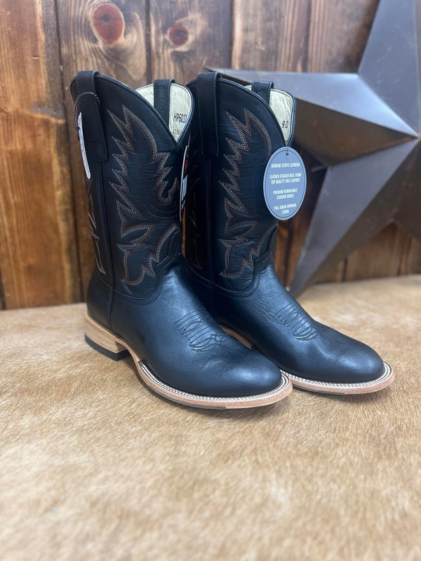 Men's Horse Power Black Paris Boot-Men's Boots-Horse Power-Lucky J Boots & More, Women's, Men's, & Kids Western Store Located in Carthage, MO