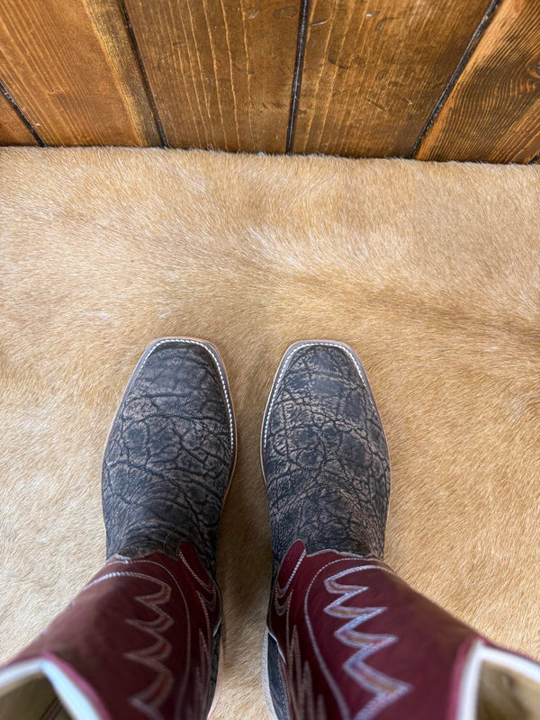 Women's Anderson Bean Chestnut Safari Elephant Boot-Women's Boots-Anderson Bean-Lucky J Boots & More, Women's, Men's, & Kids Western Store Located in Carthage, MO