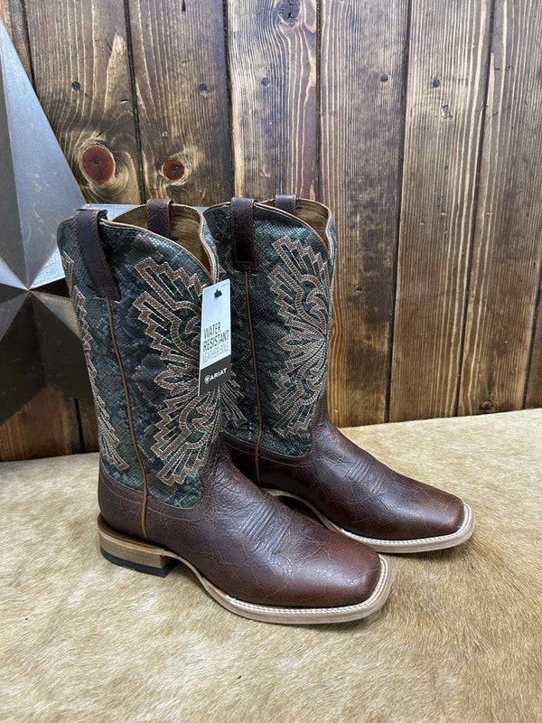 Men's Ariat Warm Cognac Sting Boot-Men's Boots-Ariat-Lucky J Boots & More, Women's, Men's, & Kids Western Store Located in Carthage, MO