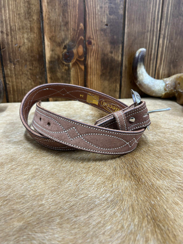 Becca Roughout Belts-Belts-Becca-Lucky J Boots & More, Women's, Men's, & Kids Western Store Located in Carthage, MO
