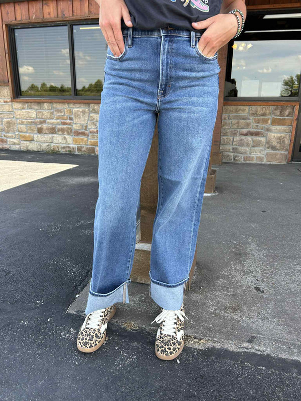 Hidden Paityn High Rise Dad Jean-Women's Denim-HIDDEN-Lucky J Boots & More, Women's, Men's, & Kids Western Store Located in Carthage, MO