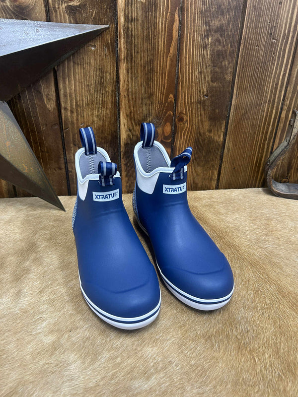 Men's Xtratuf 6" Ankle Deck Boot-Men's Rain Boots-XTRATUF-Lucky J Boots & More, Women's, Men's, & Kids Western Store Located in Carthage, MO