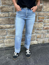 Women's Flying Monkey Elan High Rise Slim Wide Leg Jean-Women's Denim-Flying Monkey-Lucky J Boots & More, Women's, Men's, & Kids Western Store Located in Carthage, MO