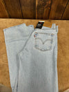Levi's Ribcage Full Length Straight Leg in Light Wash-Women's Denim-Levi's-Lucky J Boots & More, Women's, Men's, & Kids Western Store Located in Carthage, MO