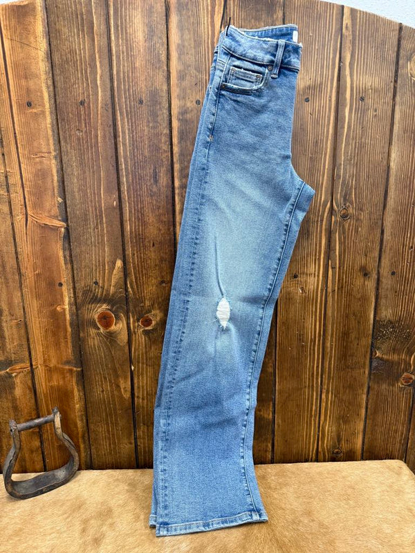 Hidden Logan High Rise Dad Basic Jean-Women's Denim-HIDDEN-Lucky J Boots & More, Women's, Men's, & Kids Western Store Located in Carthage, MO
