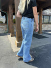 Levi's Ribcage Wide Leg in Medium Wash-Women's Denim-Levi's-Lucky J Boots & More, Women's, Men's, & Kids Western Store Located in Carthage, MO