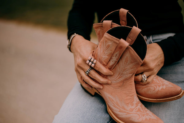 Lane Boots Lexington Blush Bootie-Women's Boots-Lane Boots-Lucky J Boots & More, Women's, Men's, & Kids Western Store Located in Carthage, MO