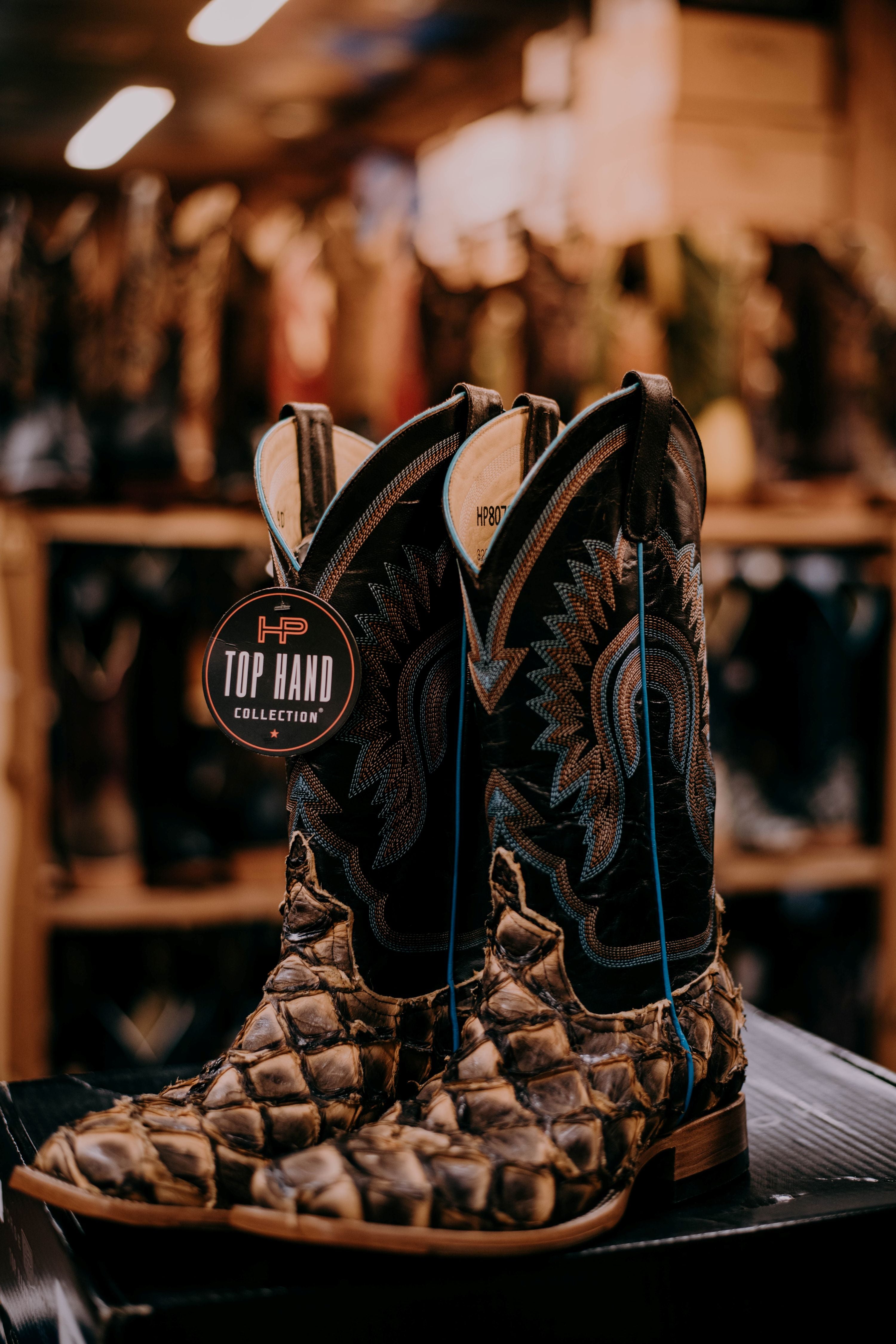 Men's Horse Power Beige Toas Big Bass Boot-Men's Boots-Horse Power-Lucky J Boots & More, Women's, Men's, & Kids Western Store Located in Carthage, MO