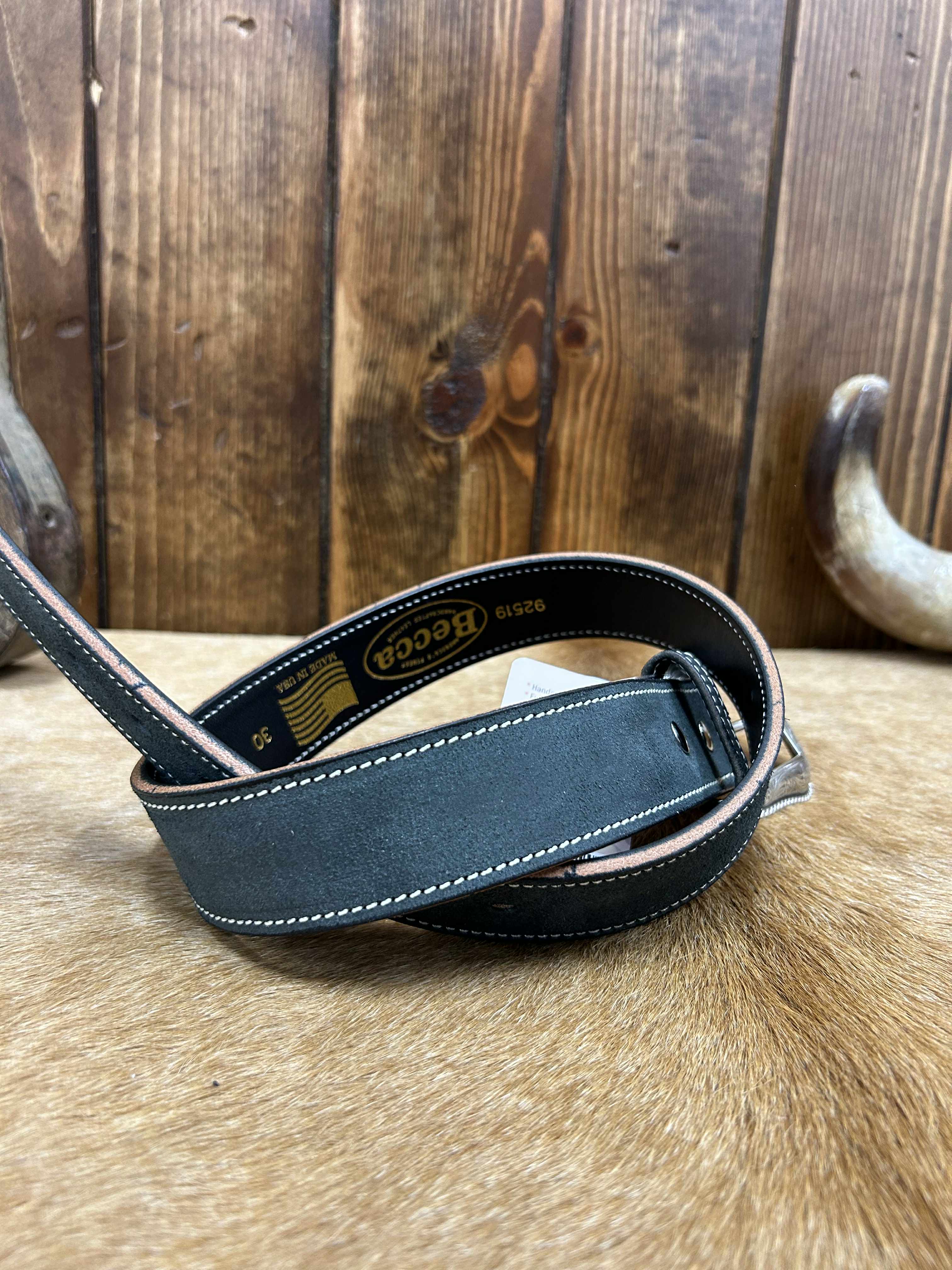 Becca Roughout Belts-Belts-Becca-Lucky J Boots & More, Women's, Men's, & Kids Western Store Located in Carthage, MO