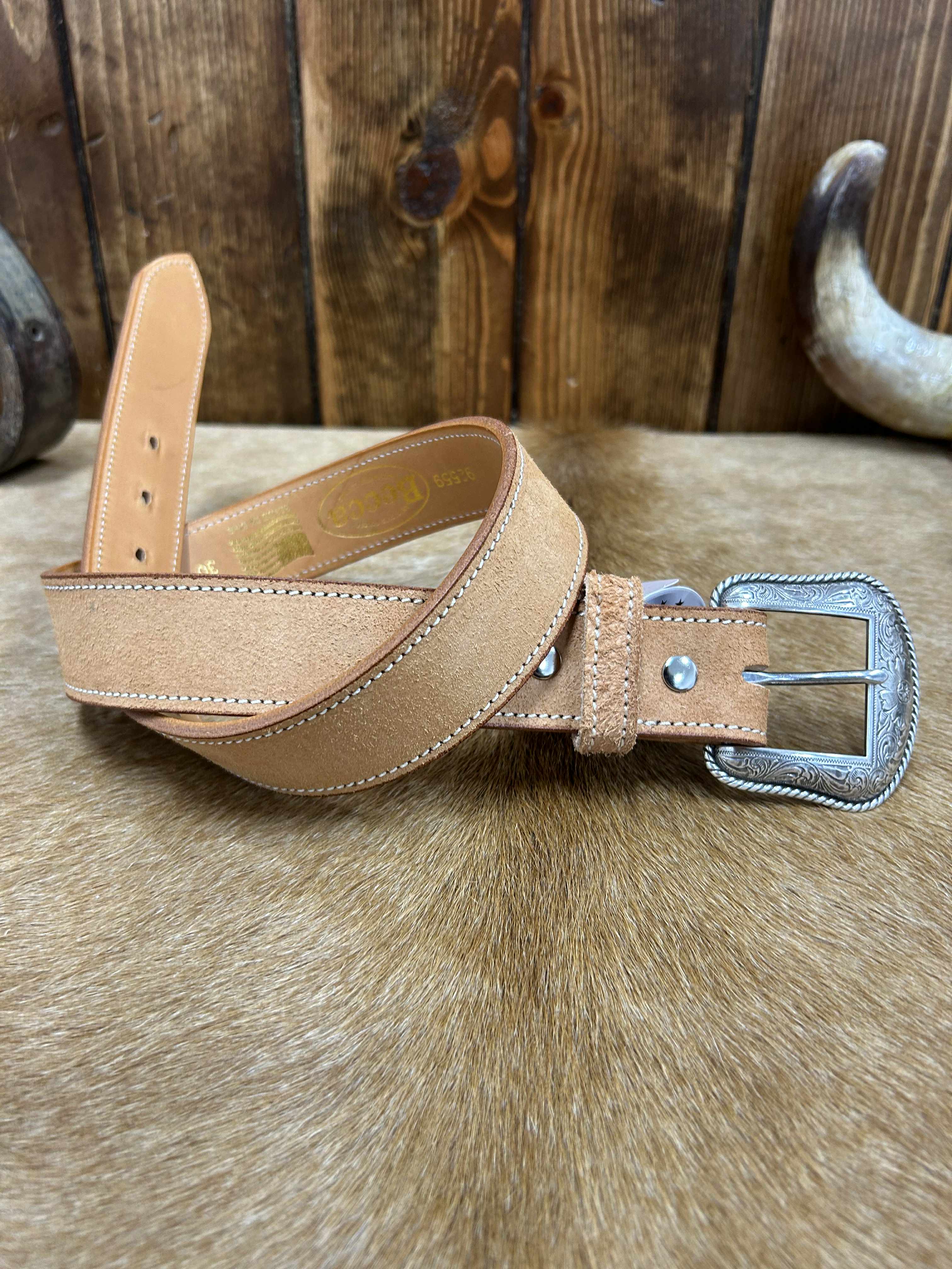 Becca Roughout Belts-Belts-Becca-Lucky J Boots & More, Women's, Men's, & Kids Western Store Located in Carthage, MO