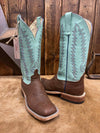 Women's Anderson Bean Chocolate Shrunken Shoulder Boot-Women's Boots-Anderson Bean-Lucky J Boots & More, Women's, Men's, & Kids Western Store Located in Carthage, MO