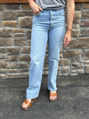 Levi's Ribcage Full Length Straight Leg in Light Wash-Women's Denim-Levi's-Lucky J Boots & More, Women's, Men's, & Kids Western Store Located in Carthage, MO