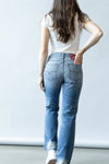 Kimes Mid Wash Brooks Jeans-Women's Denim-Kimes Ranch-Lucky J Boots & More, Women's, Men's, & Kids Western Store Located in Carthage, MO