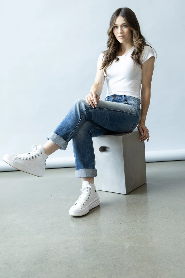 Kimes Mid Wash Brooks Jeans-Women's Denim-Kimes Ranch-Lucky J Boots & More, Women's, Men's, & Kids Western Store Located in Carthage, MO
