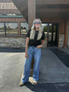 Levi's Ribcage Wide Leg in Medium Wash-Women's Denim-Levi's-Lucky J Boots & More, Women's, Men's, & Kids Western Store Located in Carthage, MO