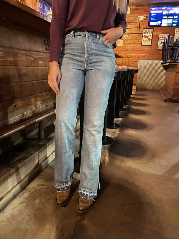 Women's Ariat Jazmine Ultra High Rise Tomboy Bootcut Jean-Women's Denim-Ariat-Lucky J Boots & More, Women's, Men's, & Kids Western Store Located in Carthage, MO