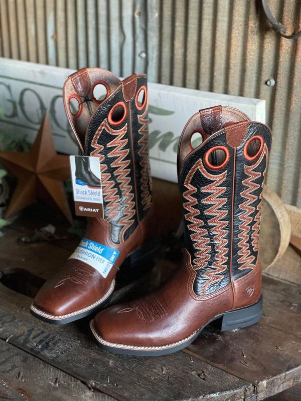 Men's Ariat Sidepass Boot-Men's Boots-Ariat-Lucky J Boots & More, Women's, Men's, & Kids Western Store Located in Carthage, MO