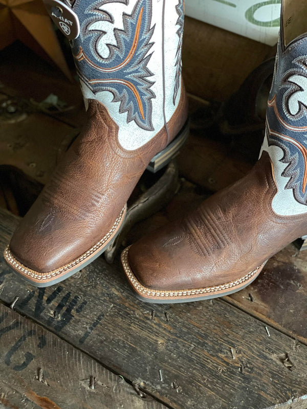 Men's Ariat Brushrider Boot-Men's Boots-Ariat-Lucky J Boots & More, Women's, Men's, & Kids Western Store Located in Carthage, MO