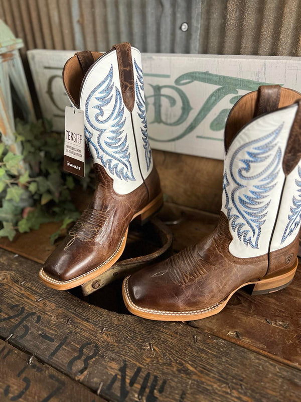 Mens Ariat Wiley Boot-Men's Boots-Ariat-Lucky J Boots & More, Women's, Men's, & Kids Western Store Located in Carthage, MO