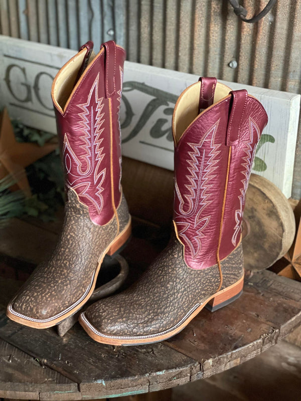 Men's Anderson Bean Tan Safari Shark Boot-Men's Boots-Anderson Bean-Lucky J Boots & More, Women's, Men's, & Kids Western Store Located in Carthage, MO