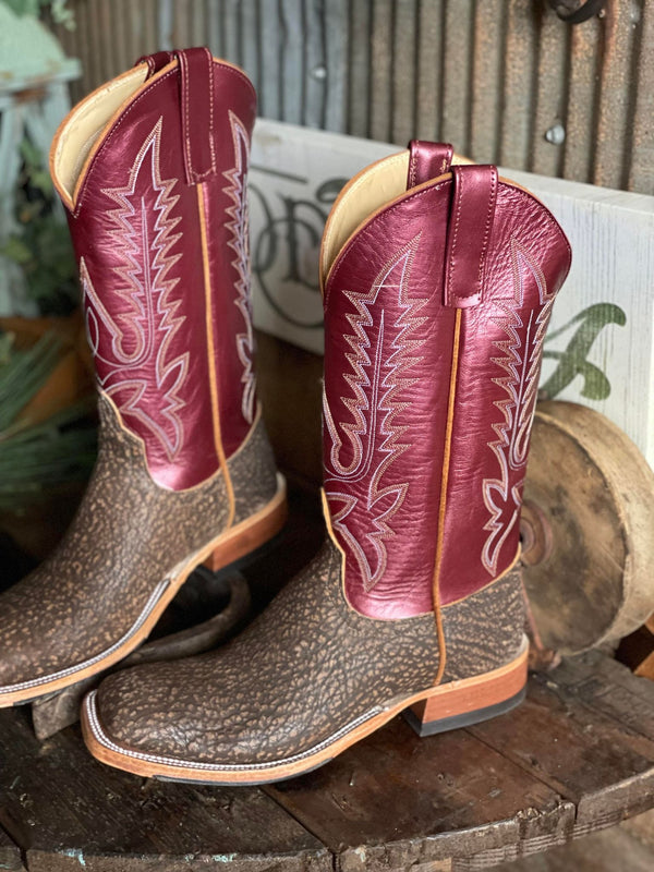 Men's Anderson Bean Tan Safari Shark Boot-Men's Boots-Anderson Bean-Lucky J Boots & More, Women's, Men's, & Kids Western Store Located in Carthage, MO