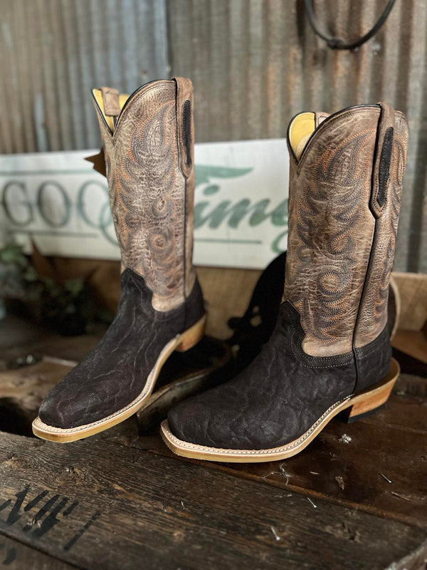 Men's Fenoglio Nicotine Elephant Boot-Men's Boots-Fenoglio Boots-Lucky J Boots & More, Women's, Men's, & Kids Western Store Located in Carthage, MO