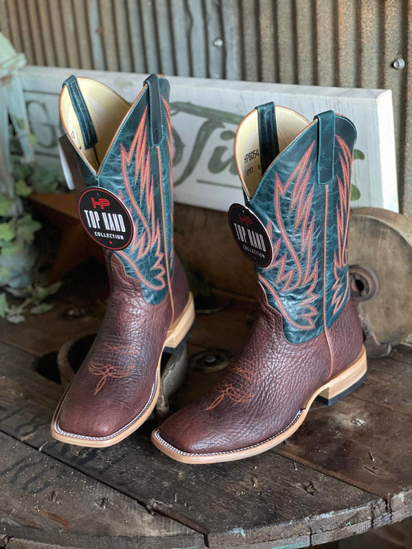 Men's Horse Power Shrunken Bullhide Boot-Men's Boots-Horse Power-Lucky J Boots & More, Women's, Men's, & Kids Western Store Located in Carthage, MO