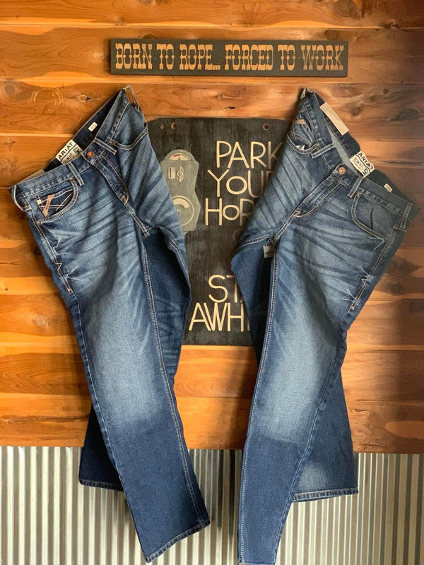 Ariat Men's Summit Jeans M7 Slim Fit Straight Leg *FINAL SALE*-Men's Denim-Ariat-Lucky J Boots & More, Women's, Men's, & Kids Western Store Located in Carthage, MO