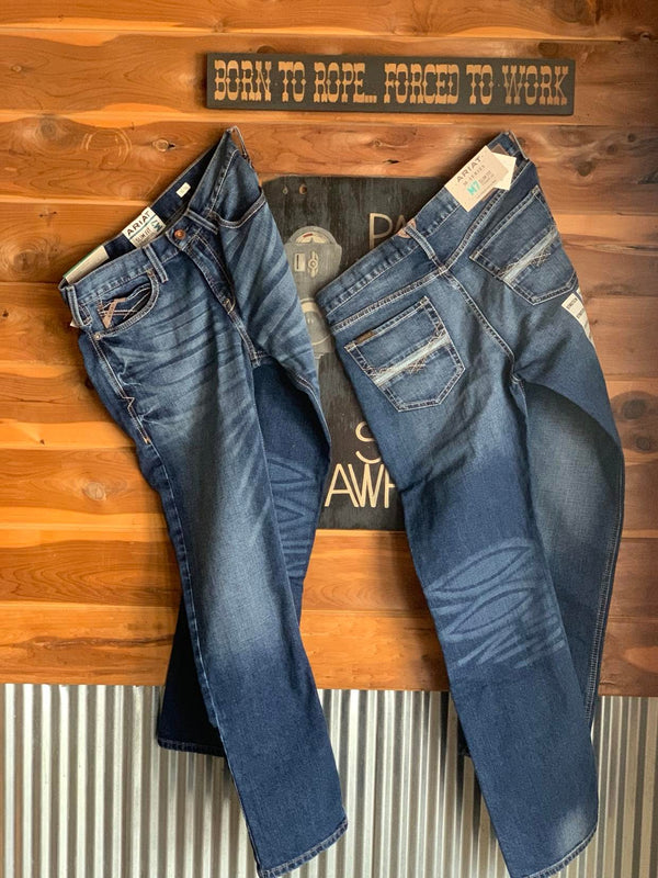 Ariat Men's Summit Jeans M7 Slim Fit Straight Leg *FINAL SALE*-Men's Denim-Ariat-Lucky J Boots & More, Women's, Men's, & Kids Western Store Located in Carthage, MO
