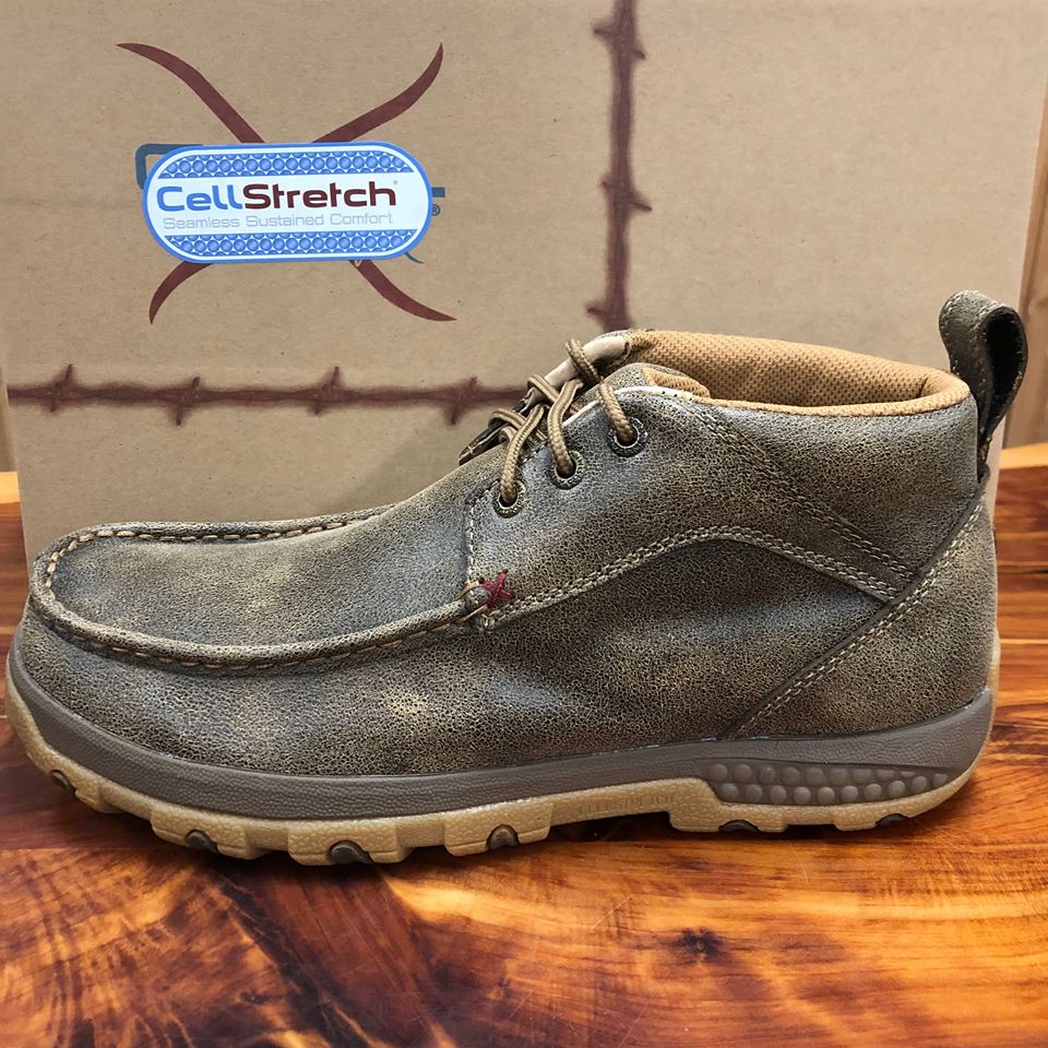 Twisted X CellStretch High Top Bomber MXC0001-Men's Casual Shoes-Twisted X Boots-Lucky J Boots & More, Women's, Men's, & Kids Western Store Located in Carthage, MO