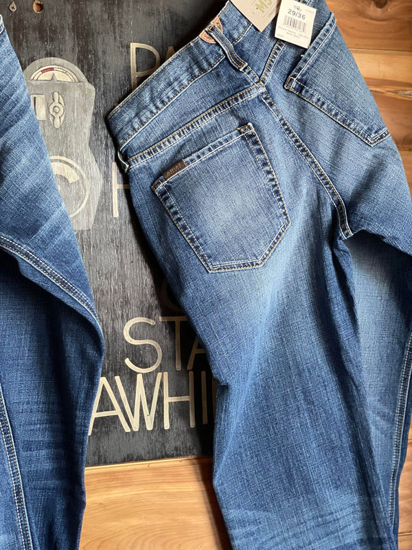 Ariat Men's M5 Madera Straight Leg Heath Wash *FINAL SALE*-Men's Denim-Ariat-Lucky J Boots & More, Women's, Men's, & Kids Western Store Located in Carthage, MO
