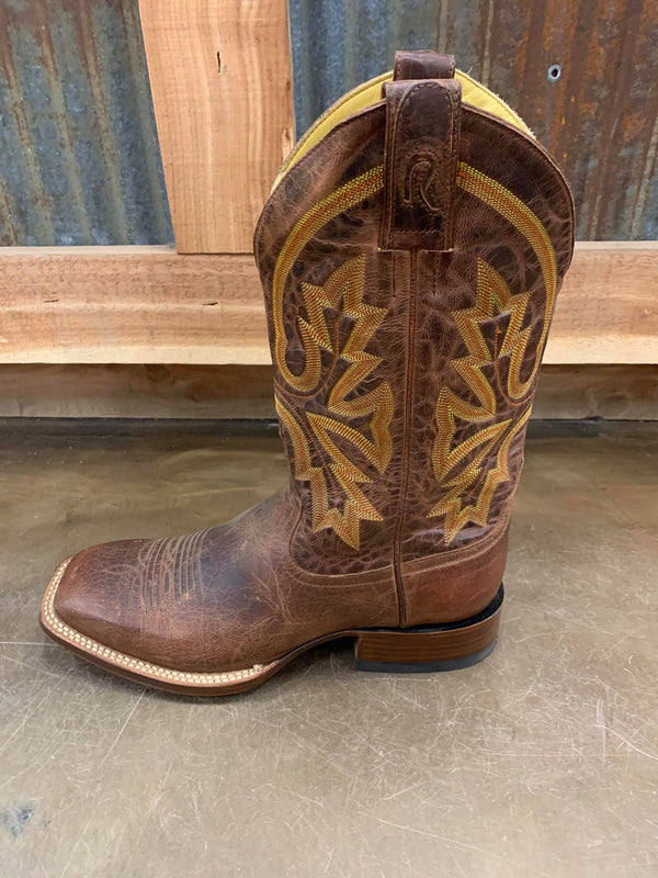 Rod Patrick Perro Loco Cognac RPM113-Men's Boots-Rod Patrick-Lucky J Boots & More, Women's, Men's, & Kids Western Store Located in Carthage, MO