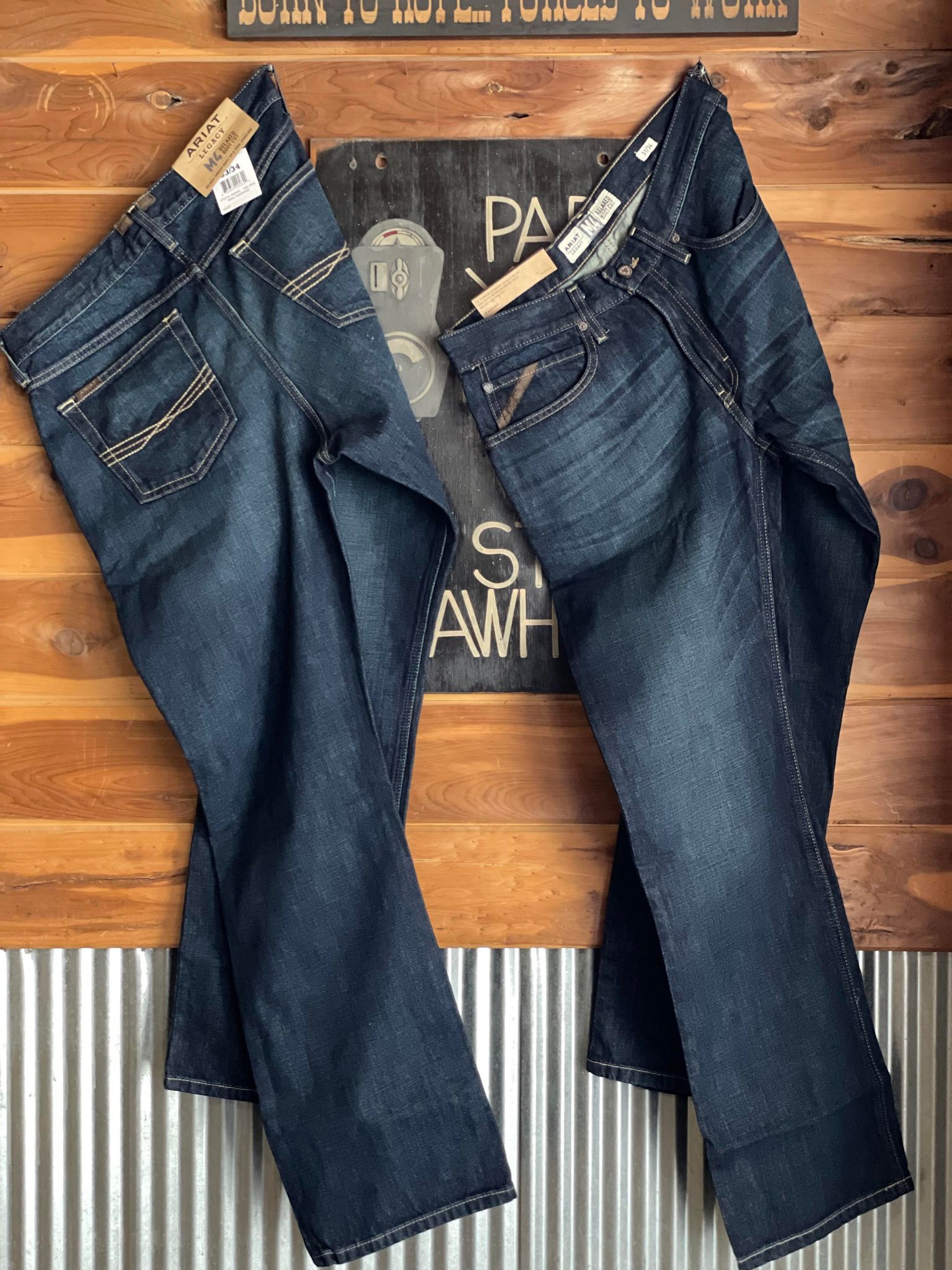 Ariat M4 Legacy Roadhouse Jeans-Men's Denim-Ariat-Lucky J Boots & More, Women's, Men's, & Kids Western Store Located in Carthage, MO