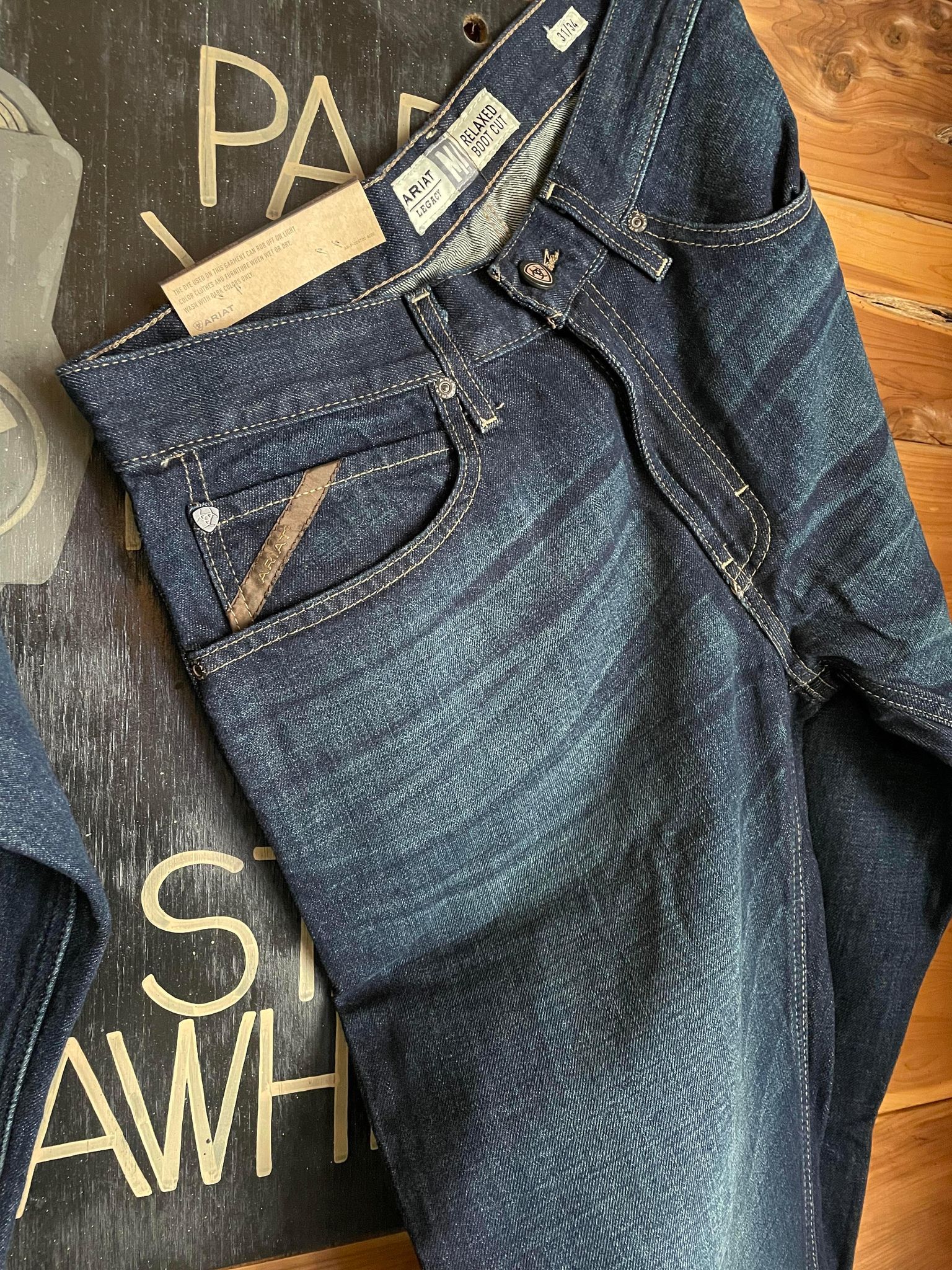 Ariat M4 Legacy Roadhouse Jeans-Men's Denim-Ariat-Lucky J Boots & More, Women's, Men's, & Kids Western Store Located in Carthage, MO