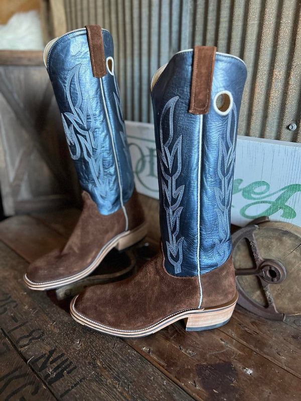 Olathe Mens Tall Top Reverse Raiz Waxy Kudu Boots-Men's Boots-Olathe-Lucky J Boots & More, Women's, Men's, & Kids Western Store Located in Carthage, MO
