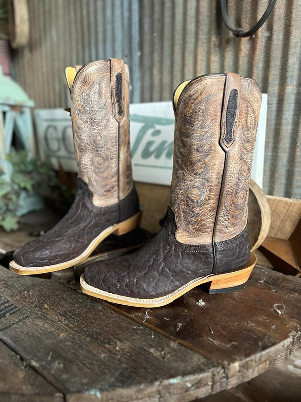 Men's Fenoglio Nicotine Elephant Boot-Men's Boots-Fenoglio Boots-Lucky J Boots & More, Women's, Men's, & Kids Western Store Located in Carthage, MO